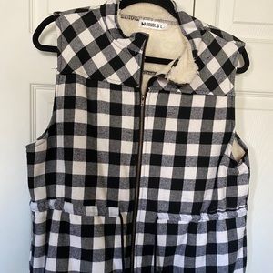 Plaid vest